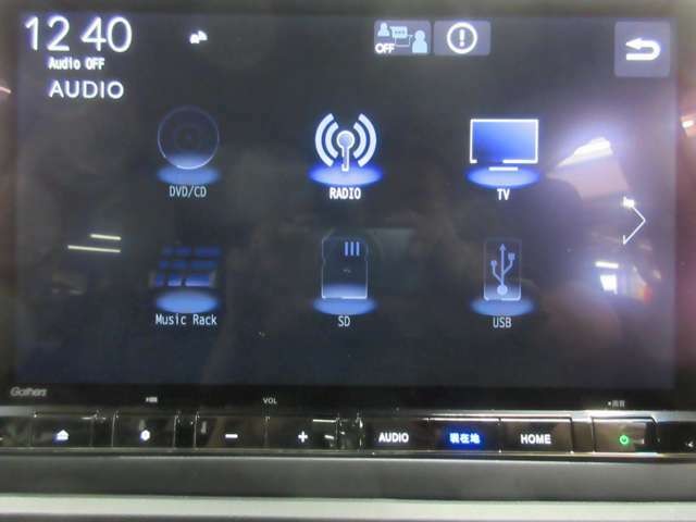 Bluetoothオーディオをはじめ様々なオーディオソースがついています！これでドライブもより一層楽しめますね！
