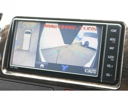 パノラミックビューモニターナビ連動完備♪上から車両を見ることが出来るのは非常に嬉しい♪