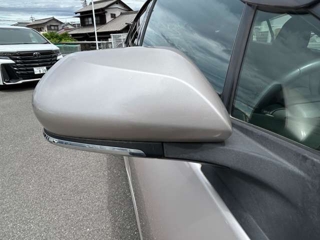【バックミラー】大きくて見やすいので、後方を見るときも安心です！