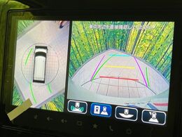 【全方位モニター用カメラ】専用のカメラにより、上から見下ろしたような視点で360度クルマの周囲を確認することができます☆死角部分も確認しやすく、狭い場所での切り返しや駐車もスムーズに行えます。