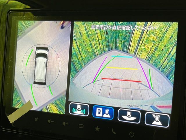 【全方位モニター用カメラ】専用のカメラにより、上から見下ろしたような視点で360度クルマの周囲を確認することができます☆死角部分も確認しやすく、狭い場所での切り返しや駐車もスムーズに行えます。