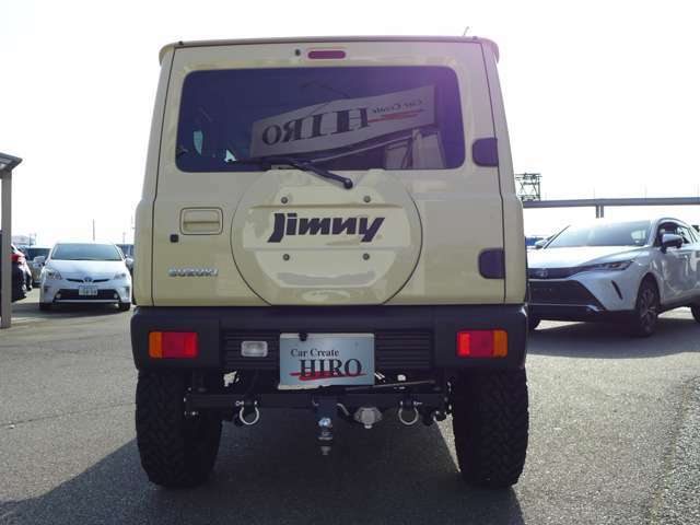 ジムニー専用スペアタイヤカバーです。