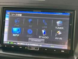 純正SDナビ付き！DVD再生、フルセグTV、Bluetoothオーディオ、バックモニターと装備が充実しております！