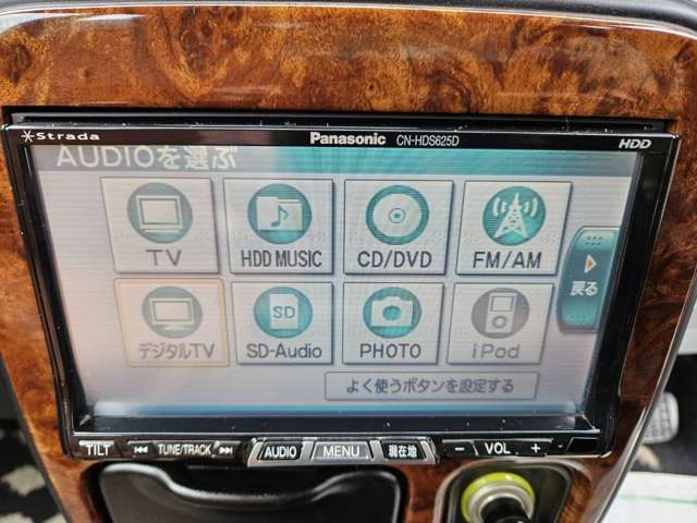 ナビ付き☆フルセグTV☆CD☆DVD☆音楽録音機能もあります☆☆