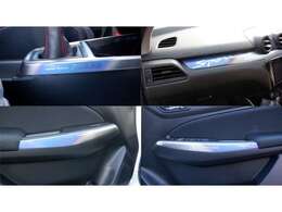 ヒートグラデーション加飾が上質さと躍動感を演出　インパネ、ドアトリム、コンソールは、”ZC33”や”Sport”のロゴが記された、チタンマフラーの美しい焼き色を彷彿とさせるヒートグラデーション加飾