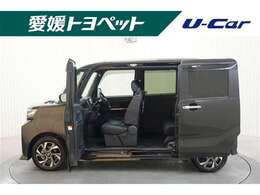 センターピラーレスで乗り降りラクラク♪