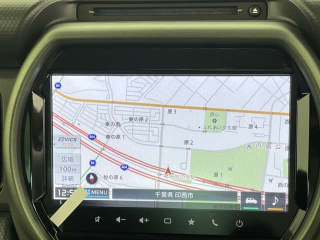【カーナビ】ナビ利用時のマップ表示は見やすく、いつものドライブがグッと楽しくなります！