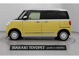 毎日の運転が楽しくなる、華やかなレモンイエロー色の『 ムーヴキャンバス　ストライプス　G  』入荷しました。お気軽にお問い合わせください。