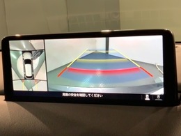 全方位モニターがついています！　車の周囲を360°安全確認できるので、普段の駐車はもちろんの事、縦列駐車や幅寄せの際にも活躍してくれますよ。