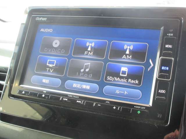 ★オーディオソースになります。フルセグTV・Bluetoothオーディオ・CD・DVDの再生が可能です。