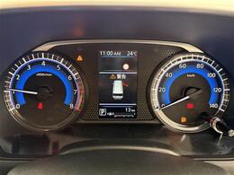 【スピードメーター】『スピードメーター』の画像になります。メーターがシンプルで見やすく運転しやすいですね！