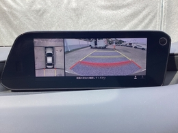 狭い場所での駐車やすれ違いなどでより的確な運転操作に役立つ360°ビューモニターが装備されています。