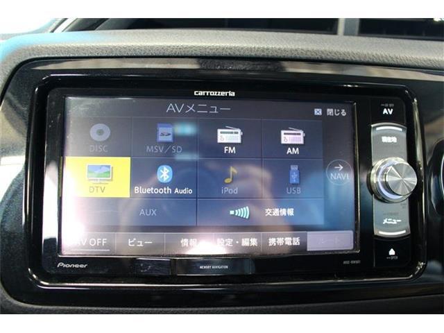 カロッツェリアSDナビ装備！フルセグTV視聴やBluetooth接続可能！