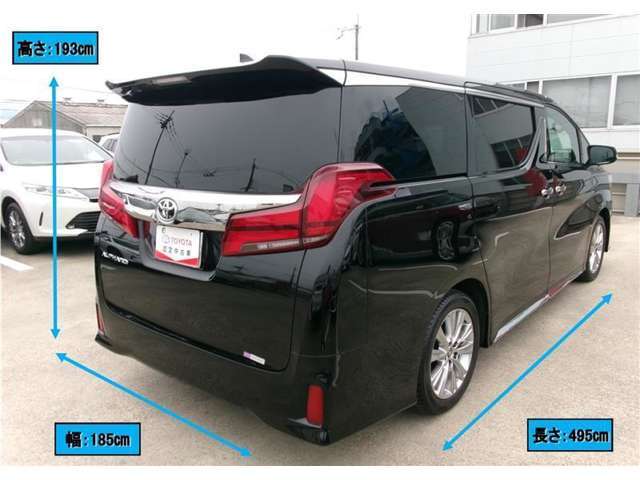 車両寸法はカタログ掲載値を参考に表示しております。オプション品などの装着により車両寸法が変更となる場合がございます。あらかじめご了承ください。