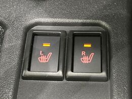 【シートヒーター】寒い日に重宝するシートヒーター！エアコンより早く温まってくれるので寒がりの人も安心ですね♪エアコンの温風は乾燥するから苦手、という方にもをおすすめです。