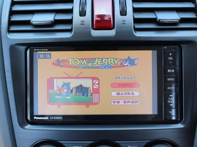 CD、DVDの再生が可能です♪