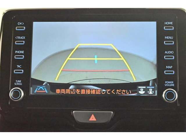 バックガイドモニターで、後方を確認しながら安心して駐車することができます。運転初心者も熟練者も必須の機能ですよ！