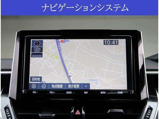 【ナビ】純正9型SDナビが付いています。CD録音やDVD再生、Bluetoothオーディオ、フルセグTVなどの音楽機能がご利用頂けます。