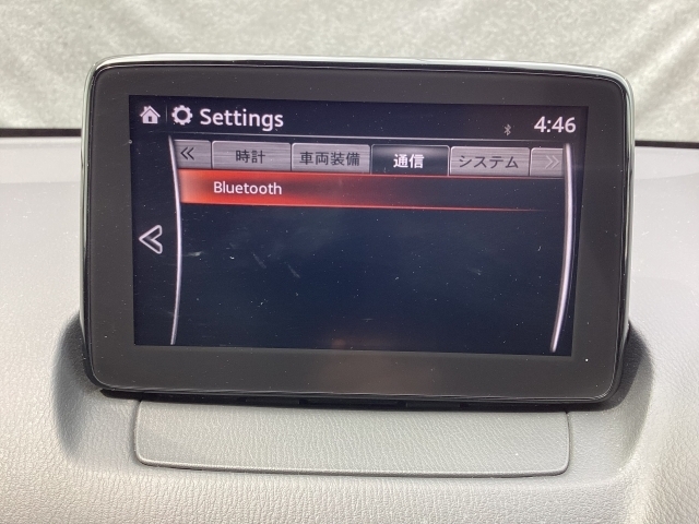 Bluetoothに接続することで、スマートフォンに入っている音楽アプリを車内で楽しめたり、通話が出来ます♪