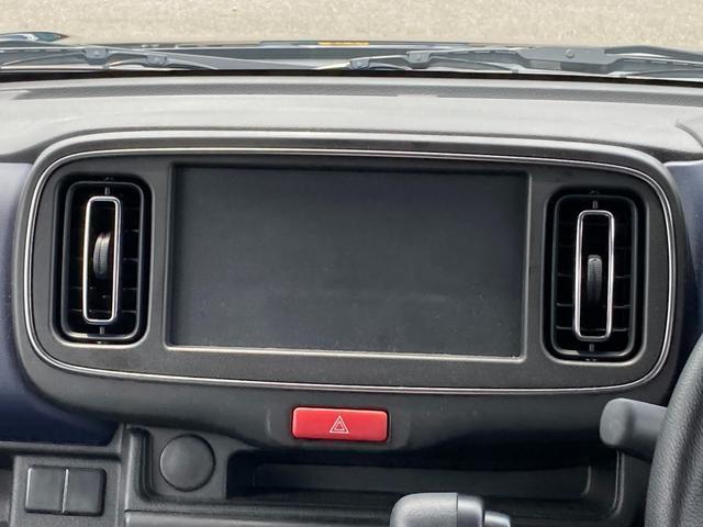 ナビやオーディオは車両によってついていない場合がございます。追加したい、新しいものに交換したいとご要望がございましたらスズキ純正アクセサリーカタログにてご案内いたします。