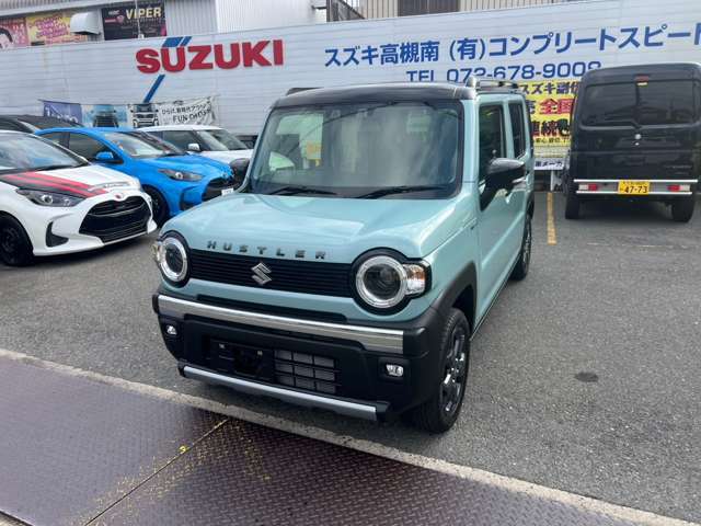 スズキ ハスラー タフワイルド風　オフブルー セール9月16日までスズキ ハスラー タフワイルド風 オフブルー