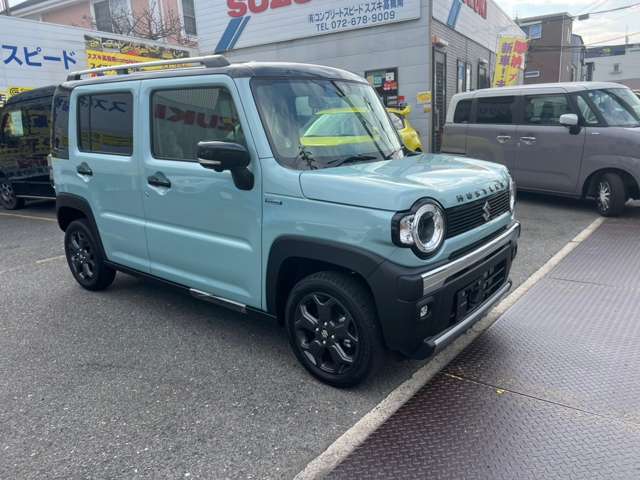 スズキ ハスラー タフワイルド風　オフブルー セール9月16日までスズキ ハスラー タフワイルド風 オフブルー