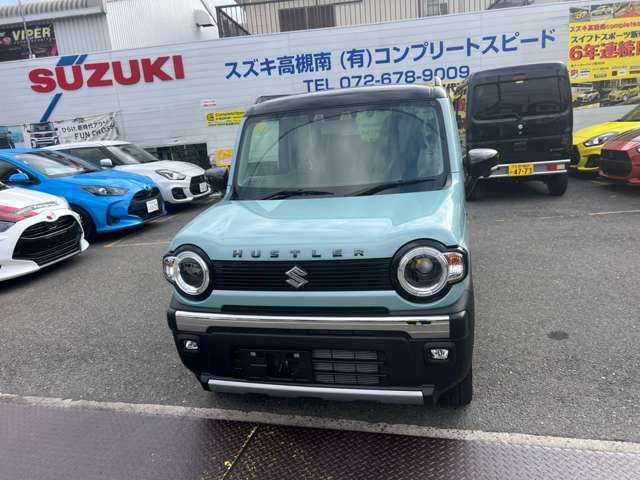 セール　スズキ ハスラー タフワイルド風　オフブルー スズキ、「ハスラー」一部仕様変更 アクティブな印象の