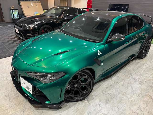 GTAm　右H　ディーラー車　世界限定500台　ロベルタリフター　フロントプロテクションフィルム　AL13特注センターロック21inchAW　アラゴスタDampers　EBMバルブ開閉モジュール　純正パーツ有