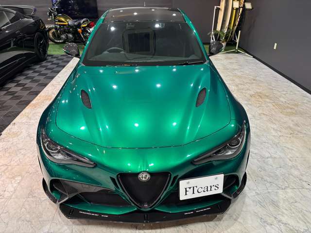GTAm　右H　ディーラー車　世界限定500台　ロベルタリフター　フロントプロテクションフィルム　AL13特注センターロック21inchAW　アラゴスタDampers　EBMバルブ開閉モジュール　純正パーツ有