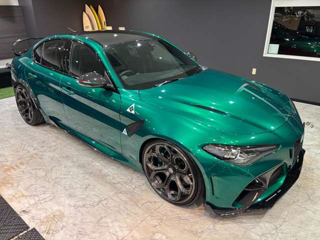 GTAm　右H　ディーラー車　世界限定500台　ロベルタリフター　フロントプロテクションフィルム　AL13特注センターロック21inchAW　アラゴスタDampers　EBMバルブ開閉モジュール　純正パーツ有