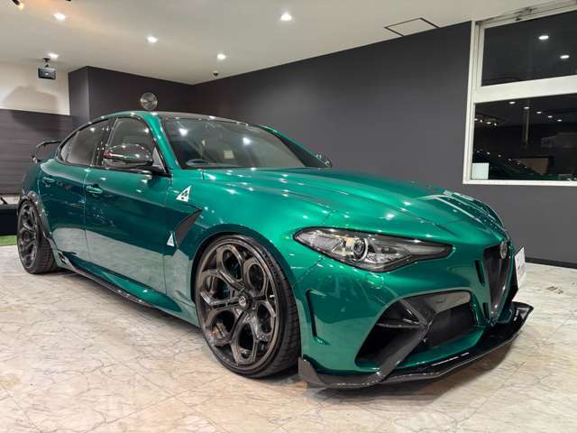 GTAm　右H　ディーラー車　世界限定500台　ロベルタリフター　フロントプロテクションフィルム　AL13特注センターロック21inchAW　アラゴスタDampers　EBMバルブ開閉モジュール　純正パーツ有