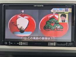 ★テレビが付いているのでドライブの気分転換になりますね(^^)/