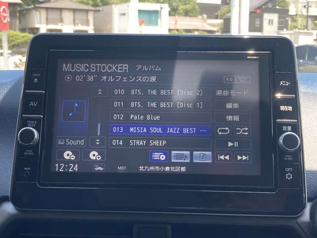◆メモリーナビ◆純正メモリーナビ　TV・ラジオ（AM・FM） CD・DVD・Bluetoothがご利用頂けます。Bluetoothの設定でスマートフォンの音楽 ハンズフリーで会話も出来ます。