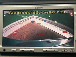 バックカメラがついて後方確認が簡単にできます！苦手としている車庫入れ等も安心して出来ますね！凄く需要の高い装備ですので、最初から付いていれば言う事なしですよね！？
