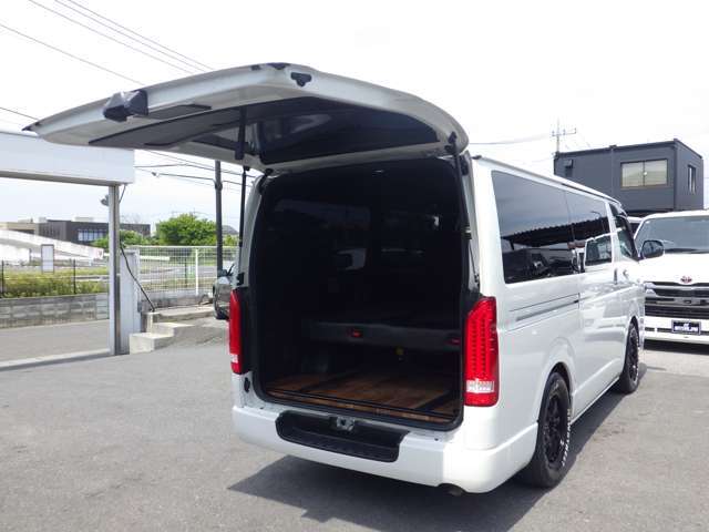 ☆開口部が広いので大きなお荷物も積載可能です☆