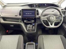 【インパネ全体】全方位で視界が広く、高い目線で運転もしやすいです！