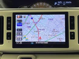 【カーナビ】ナビ利用時のマップ表示は見やすく、いつものドライブがグッと楽しくなります！