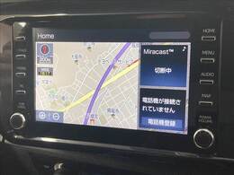 【純正ナビ】一体感のあるナビは、高級感ある車内を演出してくれます。Bluetooth再生などオーディオ機能も充実しておりますので、運転もより楽しめます♪
