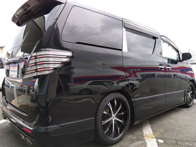 ★M‘SSPEEDグリル★ヴァレンティテールライト★アドミネーションマフラー★TEIN車高調★アルパインナビ★アルパインフリップダウンモニター★両側パワースライドドア★キャプテンシート★フルセグTV★