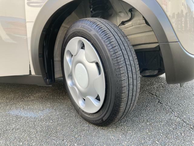 タイヤの残り溝は十分にあります。