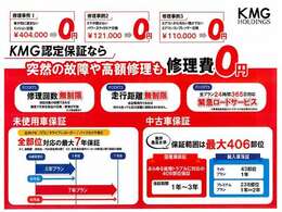 KMG認定保証のご案内もございます。保証期間もお選びいただけますので、まずはご相談ください(*^-^*)