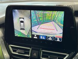 【全方位モニター用カメラ】専用のカメラにより、上から見下ろしたような視点で360度クルマの周囲を確認することができます☆死角部分も確認しやすく、狭い場所での切り返しや駐車もスムーズに行えます。