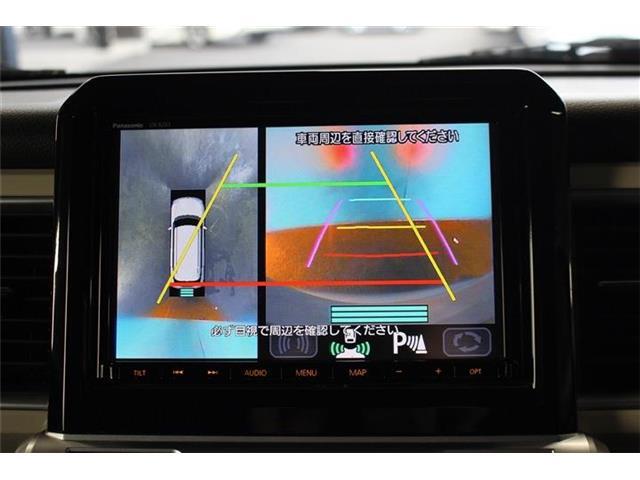 【全方位カメラ】見通しの悪い場所でも安心して車の周りを確認できます！