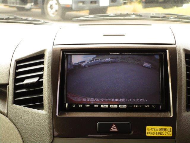 バックカメラ装着車両です。