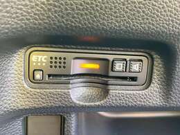 ETC車載器装着済み☆高速道路でのお出かけには必須アイテムです◎高速道路や、料金所もスムーズに通過出来ちゃいますね