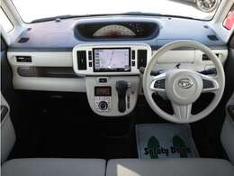 すっきりとしたムーブキャンパスらしいデザインのダッシュ回り！フロントビューの視認性もよく運転しやすいと思います★