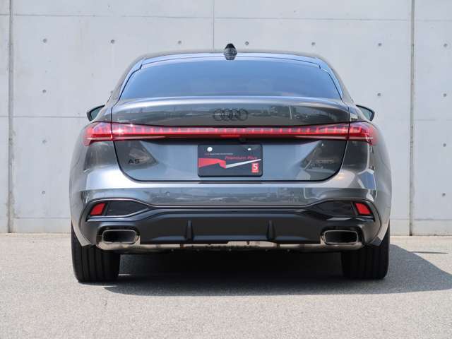 一目でAudiだと分かる特色を持つデザイン。