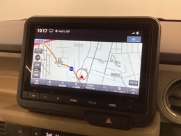 ギャザズナビ搭載です。知らない道も安心ですね！