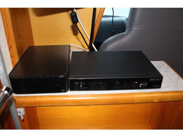 TV、地デジアンテナ、DVDプレイヤーを装備！