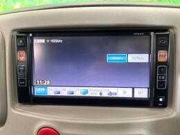【ナビゲーション】目的地までしっかり案内してくれる使いやすいナビ。Bluetooth接続すればお持ちのスマホやMP3プレイヤーの音楽を再生可能！毎日の運転がさらに楽しくなります！！